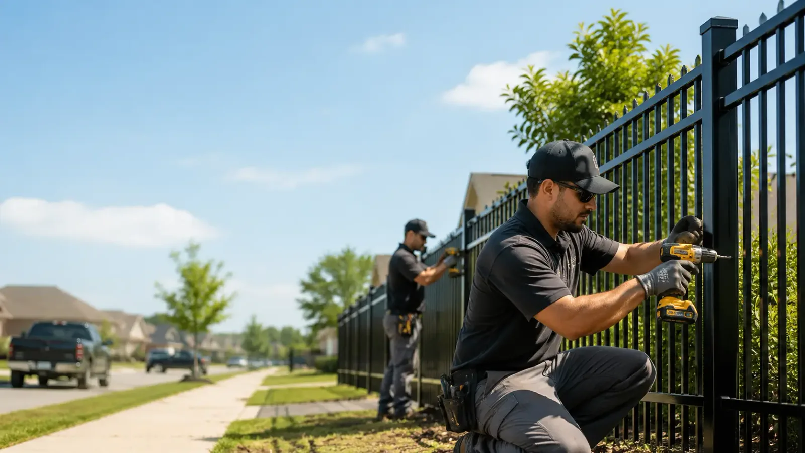 Metal Fence Installation in Pigeon, MI